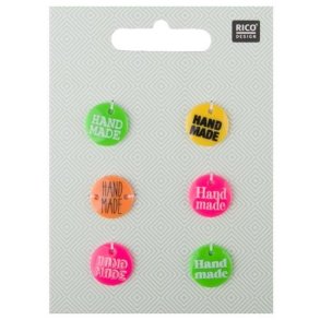 kapper m tekst 4 farver