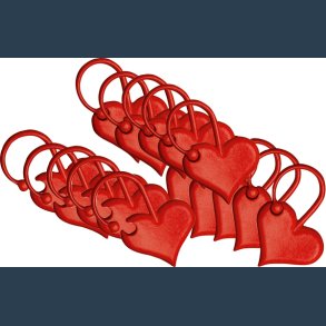 ADDI maskemarkrer hjerter  10 stk