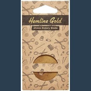 HEMLINE GOLD Blad til Rulleskrer 45 mm
