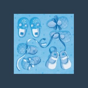 servietter new arrival boy 20 stk. 25 x 25 cm