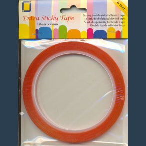 dobbeltklbende tape strk 6 mm. 10m