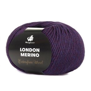MAYFLOWER LONDON MERINO  NR 042 mrk lilla