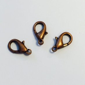 karbinhager kobber 15 mm 3 stk