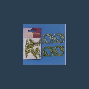 scrapbook tilbeh�r hj�rner 8 stk Metal m julestjerner