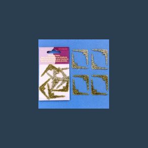 scrapbook tilbeh�r hj�rner 8 stk Metal hj�rner