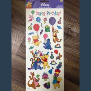 Stickers scrapbook 14 x 30,5cm disney peter plys