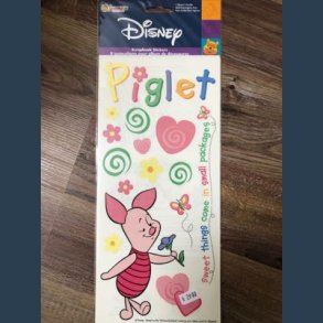 Stickers scrapbook 14 x 30,5cm disney grisling