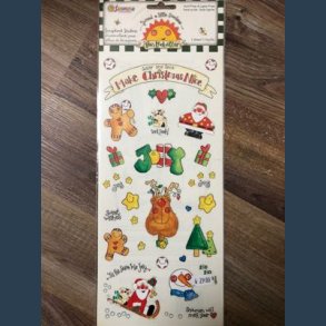 Stickers scrapbook 14 x 30,5cm jul