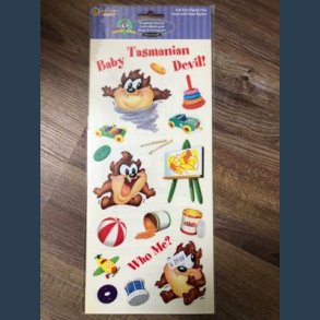 Stickers scrapbook 14 x 30,5cm baby tasmanian