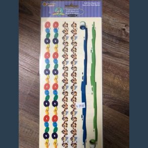 Stickers scrapbook 14 x 30,5cm border looney tunes
