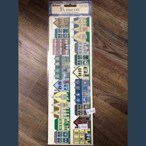 Stickers scrapbook10 x 30 cm border huse