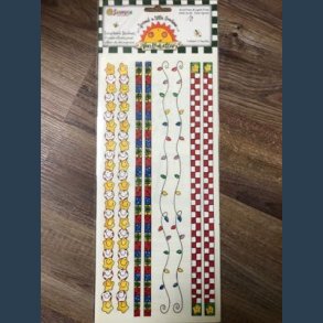 Stickers scrapbook 14 x 30,5cm border jul