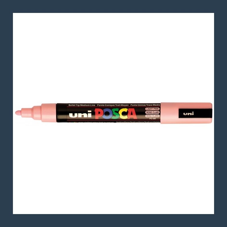 Posca tusch PC-5m light pink