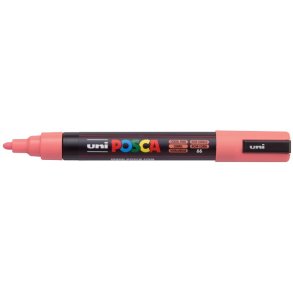 Posca tusch PC-5m sky  coral pink nr.66