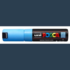 Posca tusch PC-7M lys bl� no. 8
