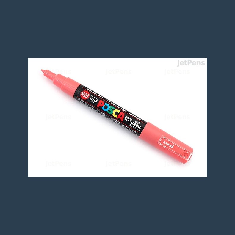 Posca tusch PC-1 m coral pink