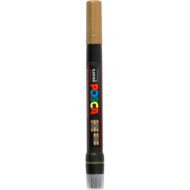 Posca tusch PCF-350 BRUSH 1-10 mm guld