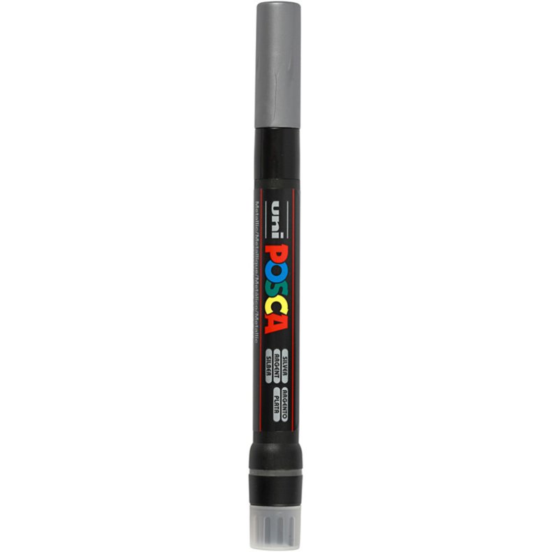 Posca tusch PCF-350 BRUSH 1-10 mm slv