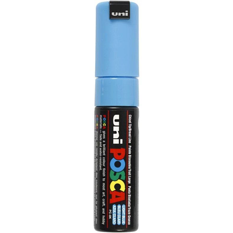 Posca tusch PC-8m 8,0 mm light blue