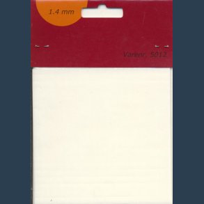 3D puder 400 stk 5x 5 mm 1,4mm SORT