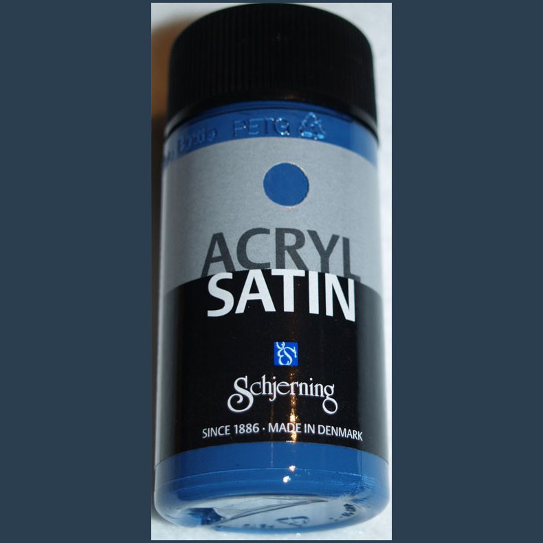 Schjerning Acryl satin Marinebl 50 ml