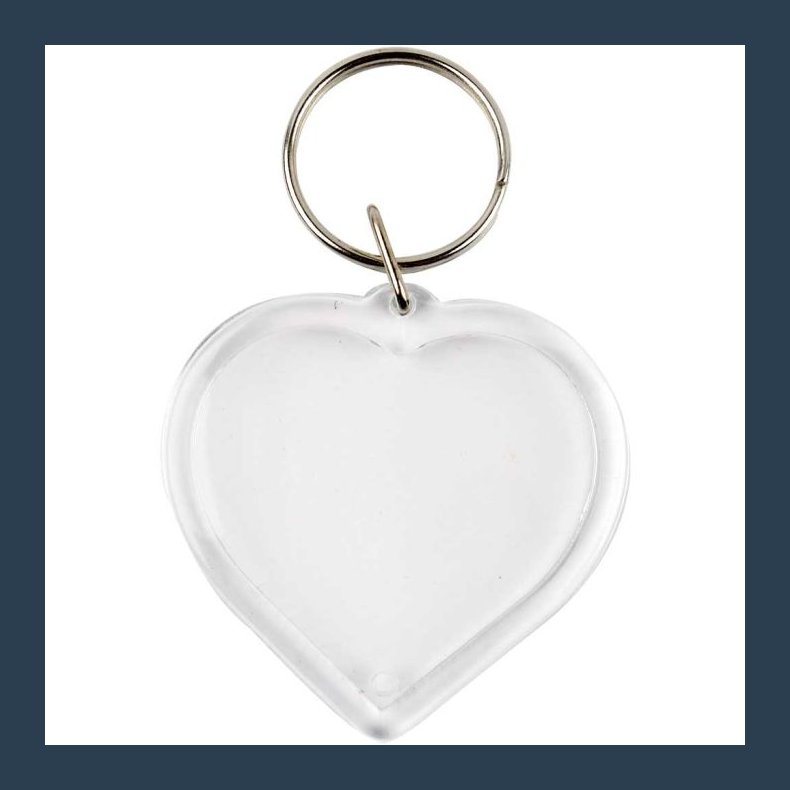 n�glering hjerte50 x 50 mm