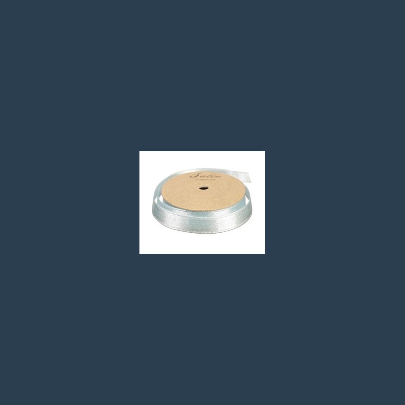 satinb�nd hvid 15mm x10m