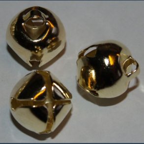 Bjlder messing 10 stk 15 mm