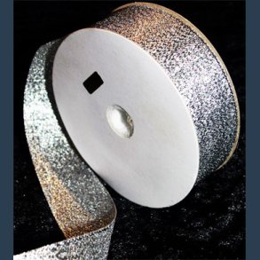 satinbnd SLV LAME  25mm 10 m