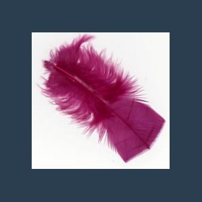 fjer m�rk lilla Marabou 5 g