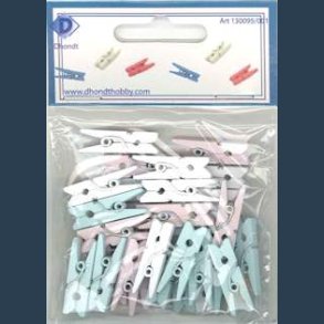 klemmer pastel 25 mm 30 stk