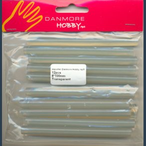 LIMSTAVE 12 stk 7,2mm 10 cm til limpistol