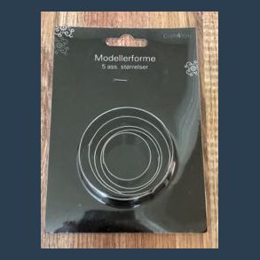 kageforme rund  5 ass