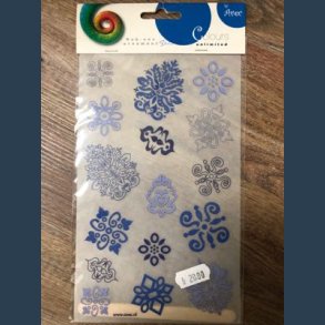 rub-ons ornament stickers bl