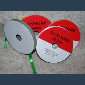 SATINB�ND 3MM 10 m gr�sgr�n