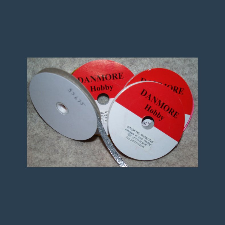 b�nd satin 3 mm s�lvlame  10 m