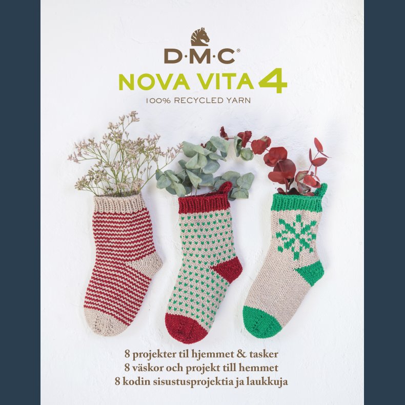 Bog DMC Nova Vita nr 4 projekter til hjemmet