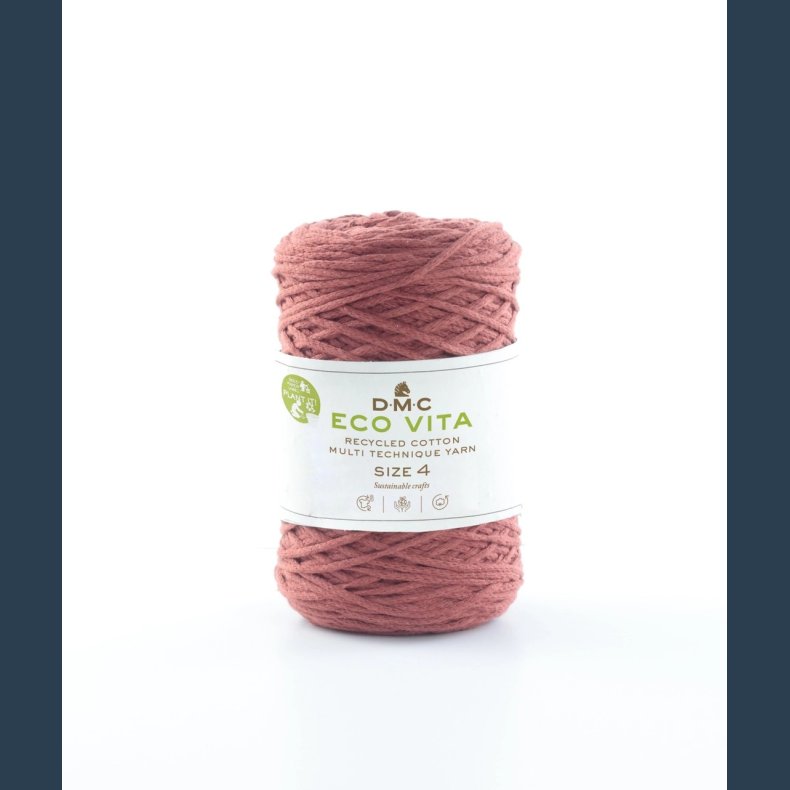 DMC NOVA VITA 4 nr 0105  gammel rosa/laks B�NDGARN