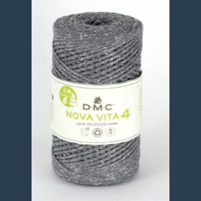 DMC NOVA VITA 4 nr 128 jeansbl m guld BNDGARN