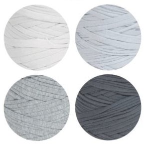 DMC ECO VITA  T -Shirts garn farvenuance sorte toner