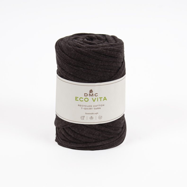DMC ECO VITA  T -Shirts garn farvenuance sorte toner
