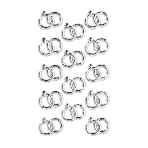 stickers dobbelt s�lvringe 14 stk