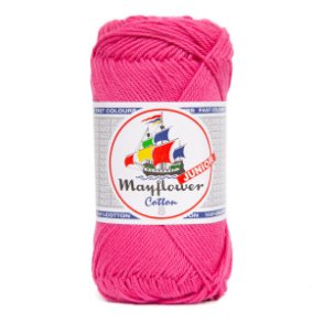 Mayflower Cotton  8/4  50 gr. st�vet rosa nr 116
