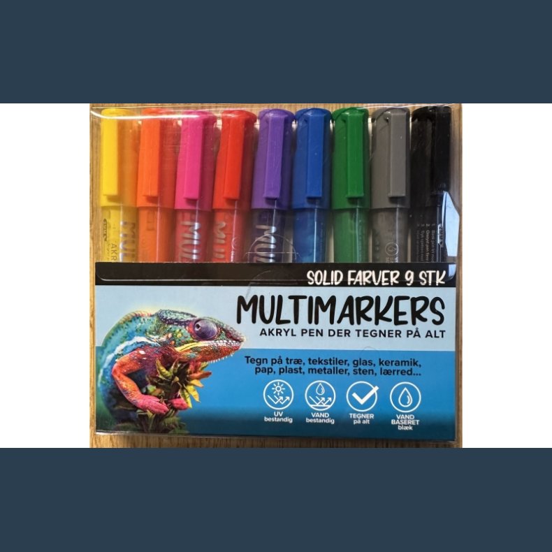 multimarkers 9 stk.