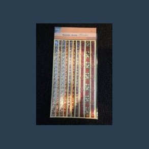 stickers border jul 10 stk 17 x 30 cm metallic