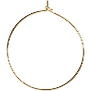 Creoler guld 25 mm 6 stk