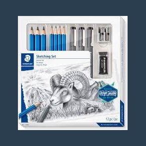Staedtler Sketching set 12 dele