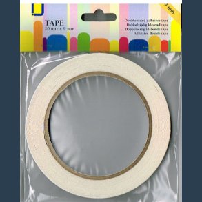 Tape dobbeltklbende 9mmx20m