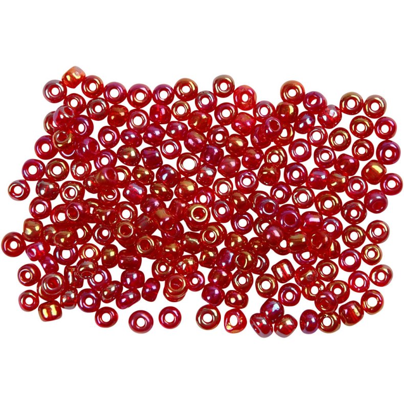 Glasperle/rocailles 8/0  ca 20g cerise olie