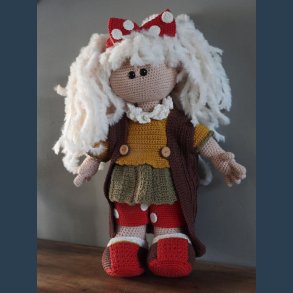 XXL FUNNY parykst elfenben